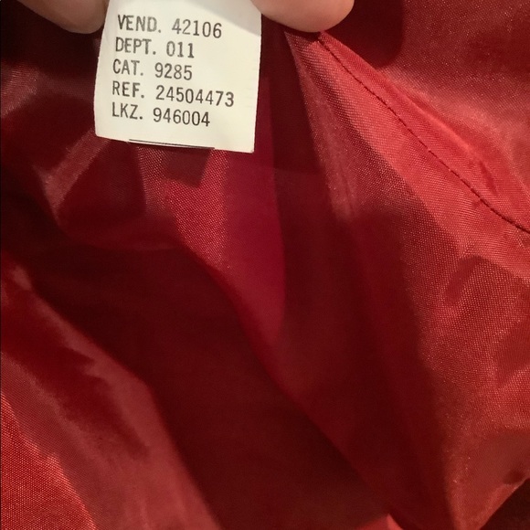 Eddie Bauer Wool Blazer, Red, Size S - Picture 5 of 9